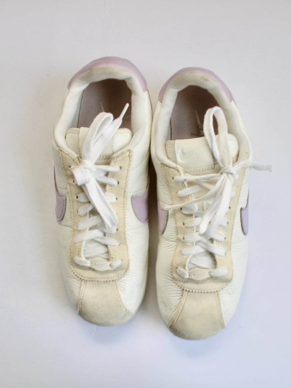 Nike Cortez Sail Iced Lilac White Yellow FJ4608-133 Women's Size 10 - Picture 5 of 6
